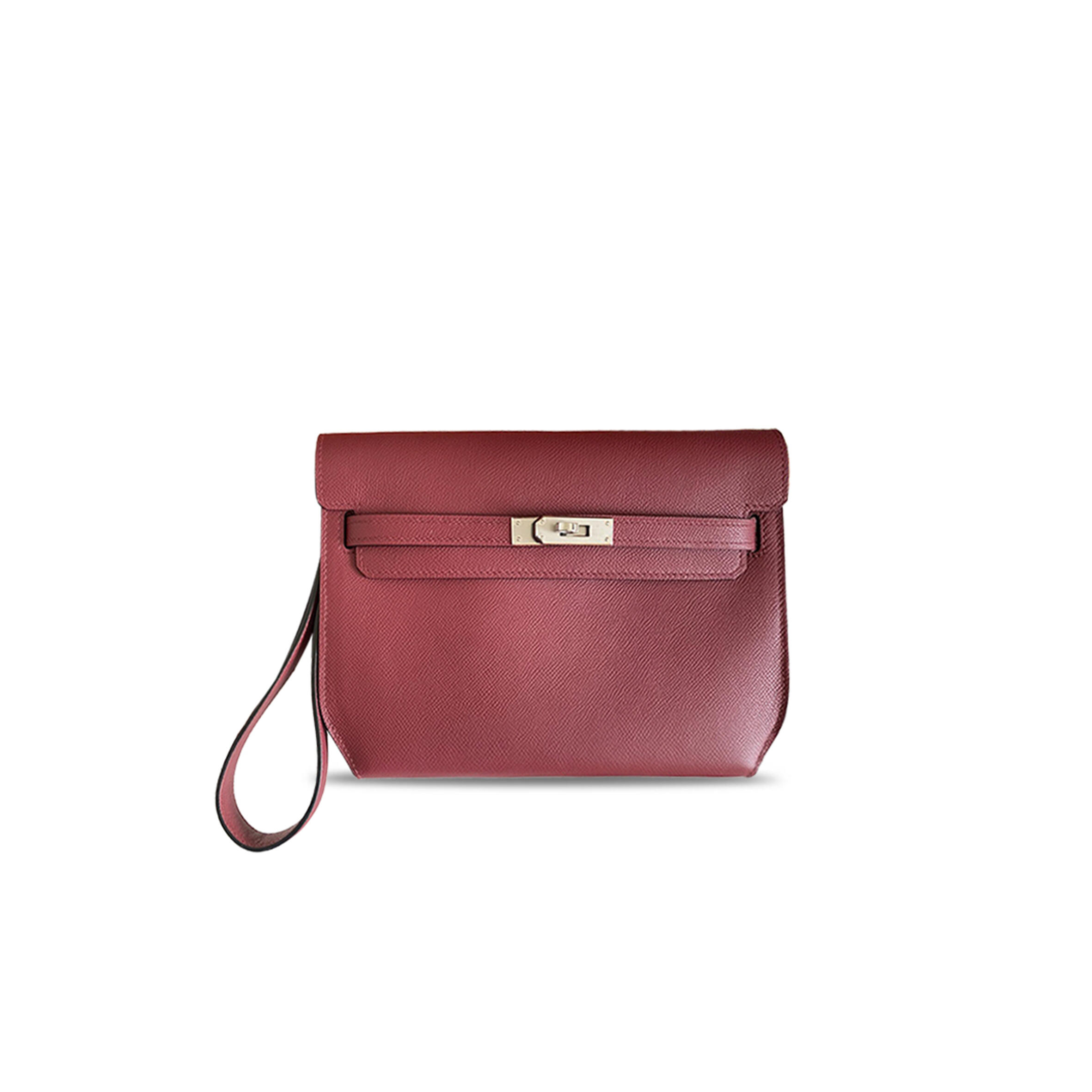 H**mes MASTER KELLY DEPECHES 25 POUCH EPSOM (25.5*20*4cm)